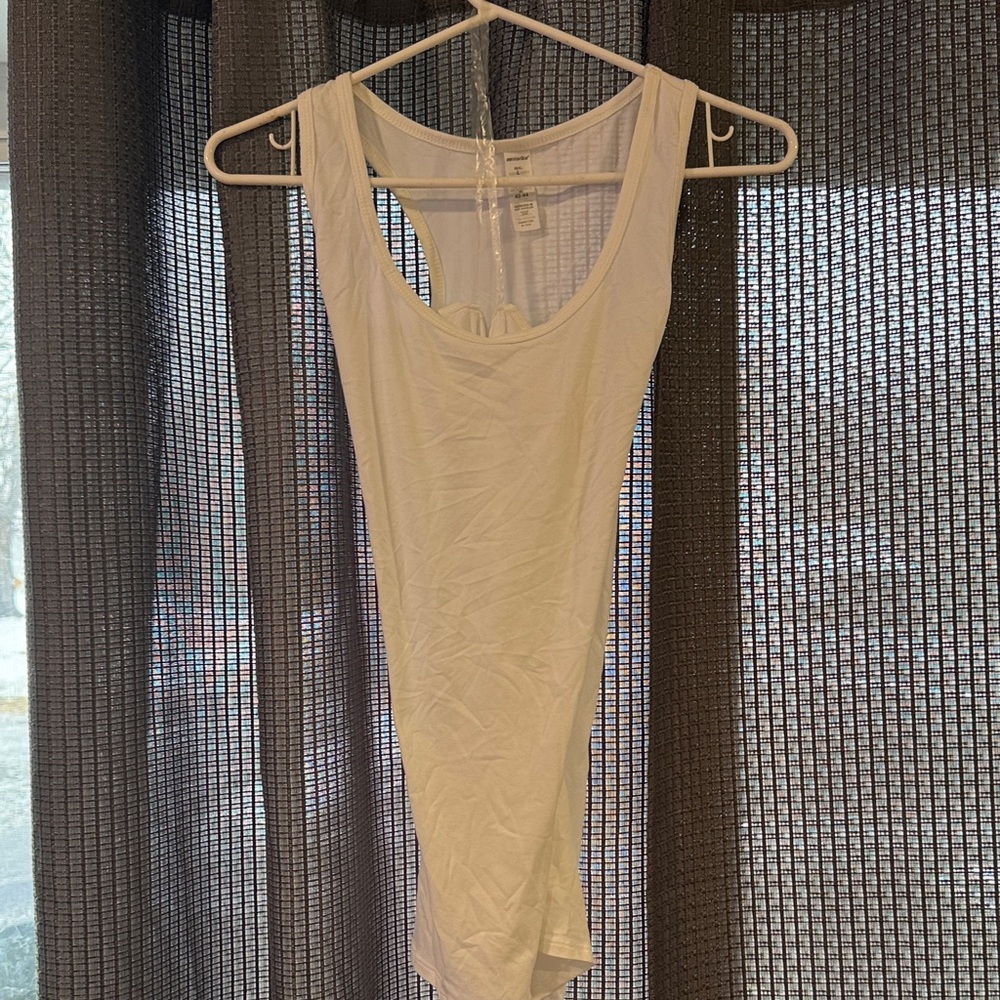 Marika White Tank Top